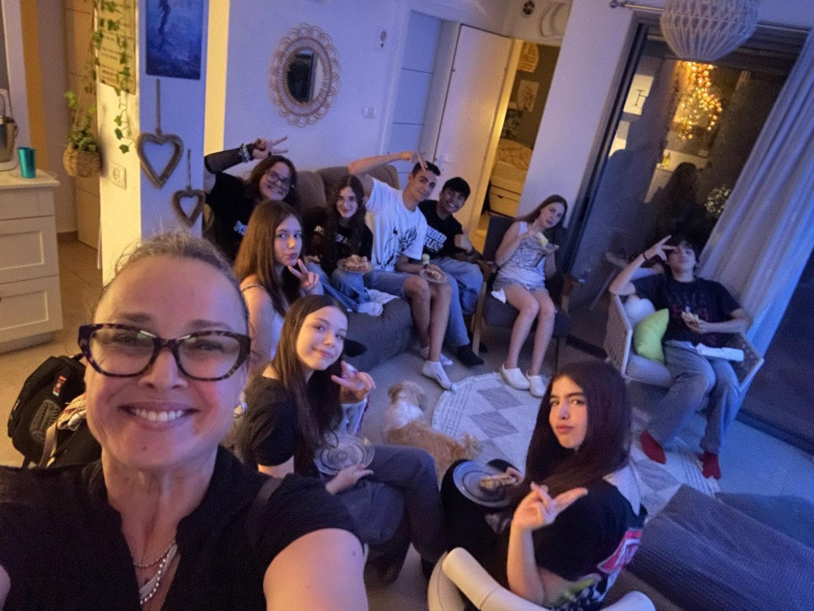 מפגש חברתי של תלמידי הקורס
